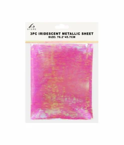 Iridescent Metallic Sheet 45.7 x 76.2cm 3pc