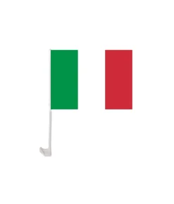Italy Car Flag 2pc