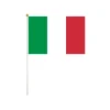 Italy Hand Waving Flag 10pc