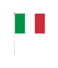 Italy Hand Waving Flag 10pc