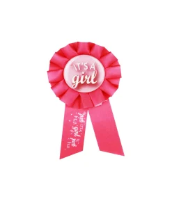 It’s A Girl Badge 8×15.5cm