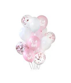 It’s A Girl Balloon Bouquet 15pc