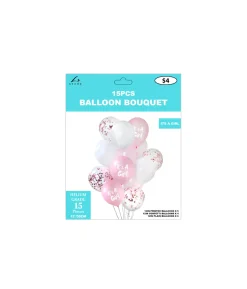 It’s A Girl Balloon Bouquet 15pc