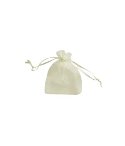 Ivory Medium Organza Bags 12pc