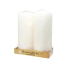 Ivory Pillar Candle 2pc 810g