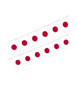 Japan Flag Bunting 5m