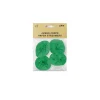 Jumbo Crepe Paper Streamers Green 4pk