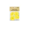 Jumbo Crepe Paper Streamers Yellow 4pk