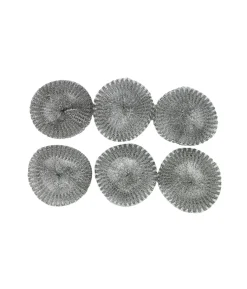 Jumbo Steel Scourer 6pk 12cm