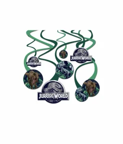 Jurassic Into the Wild 2-D Spiral Decorations