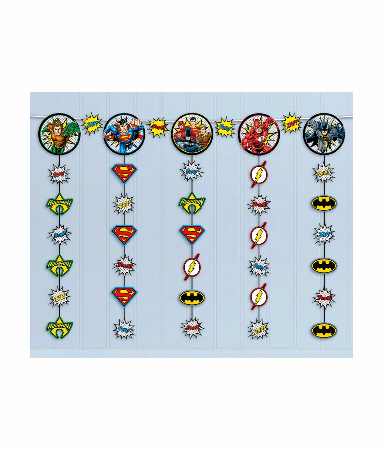Justice League Hanging String Decorations 1.21m
