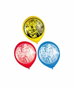 Justice League Latex Balloons 6pk