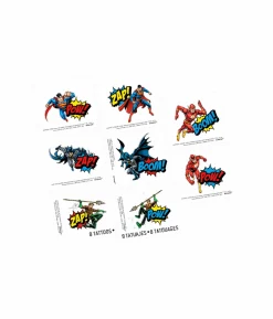 Justice League Tattoo Favors 8pk