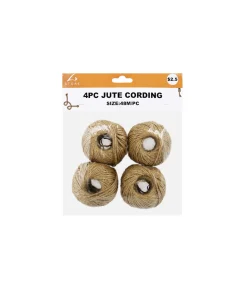 Jute Cording 4pk
