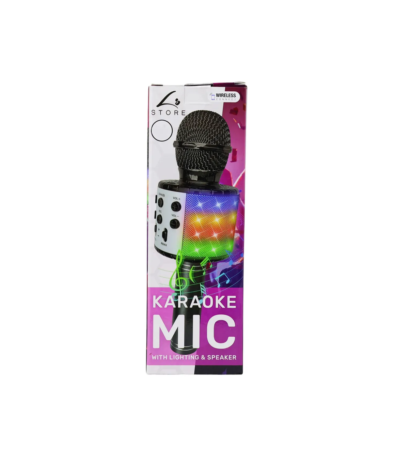 Karaoke Microphone With Lighting & Speaker