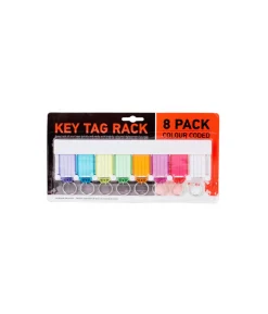 Key Tag Rack 8pc