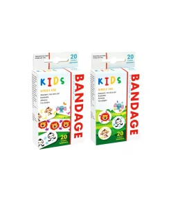 Kids Bandages Assorted 20pk