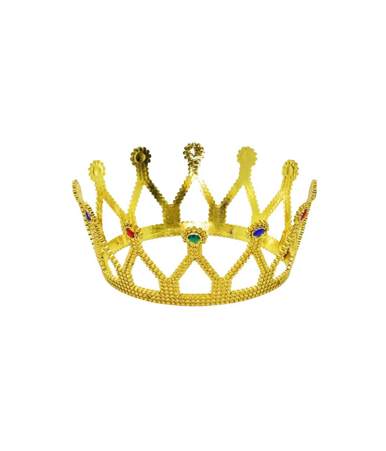 King Gold Tiara Crown