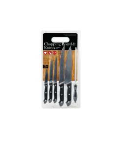 Knife & Chopping Board Set 7pc