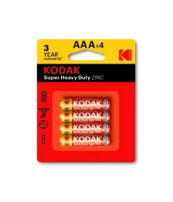Kodak Heavy Duty Battery AAA 4pk