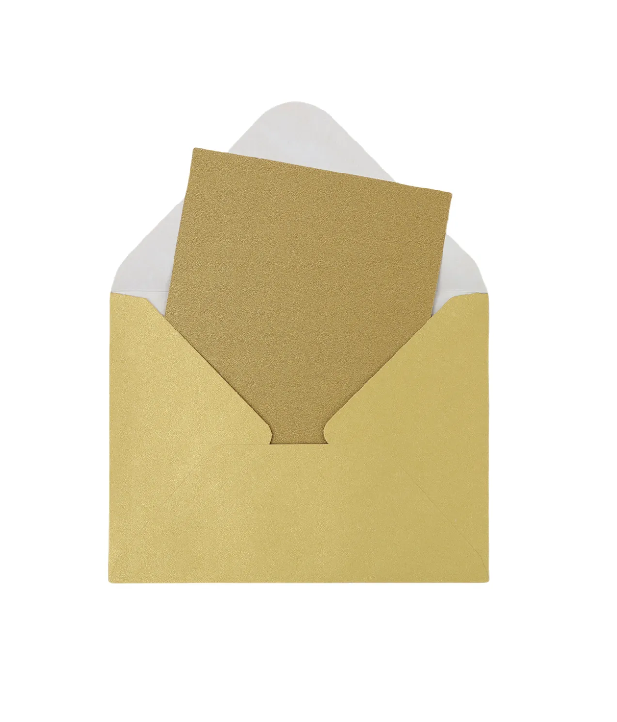 Kraft Brown Pearlised Cards & Envelopes Set 12pc