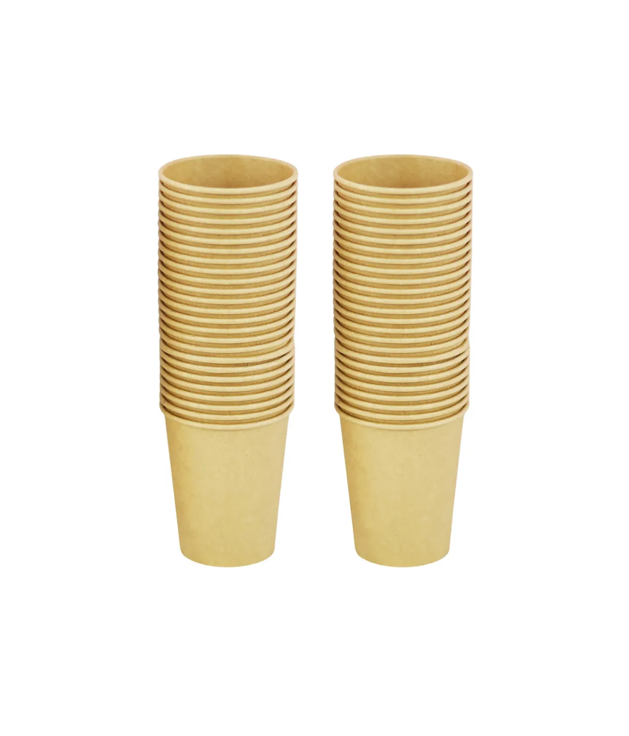 Kraft Coffee Paper Cups 50x12oz