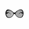 Large Black Bow Shape Party Glasses