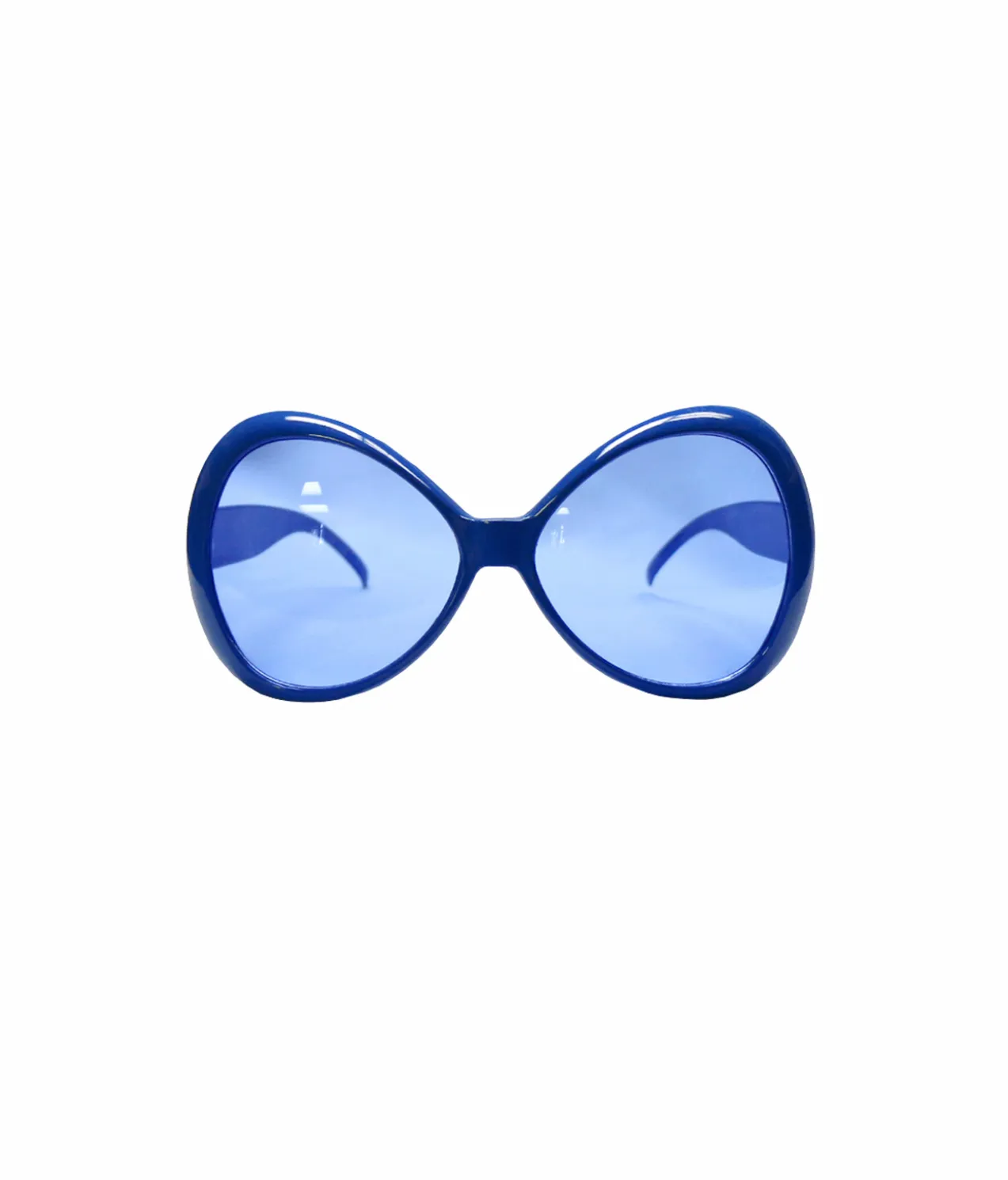 Large Blue Bow Shape Party Glasses