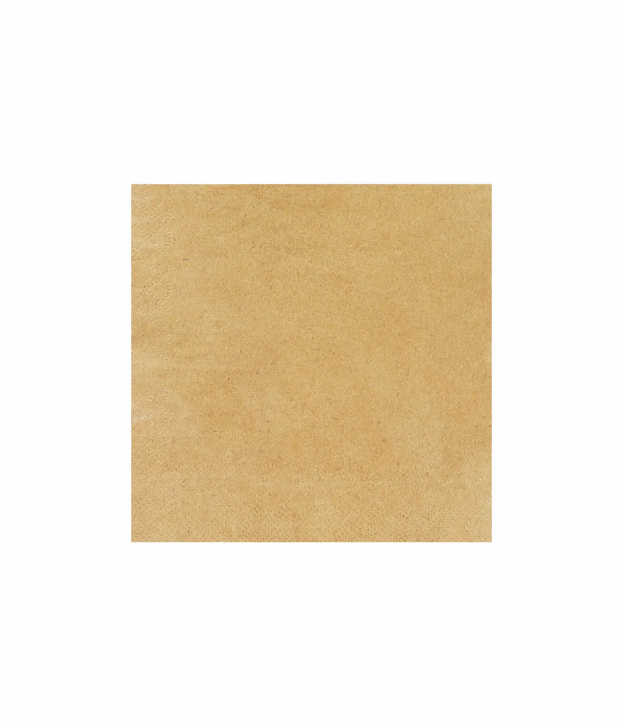 Large Kraft Napkins 33x33cm 50pc