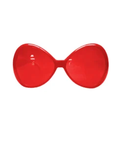 Large Red Bow Shape Party Glasses