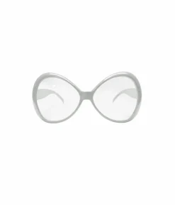 Large White Bow Shape Party Glasses