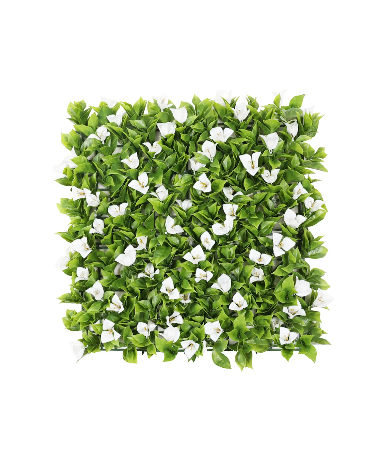 Large White Flowers Artificial Leaf Mat 50cm