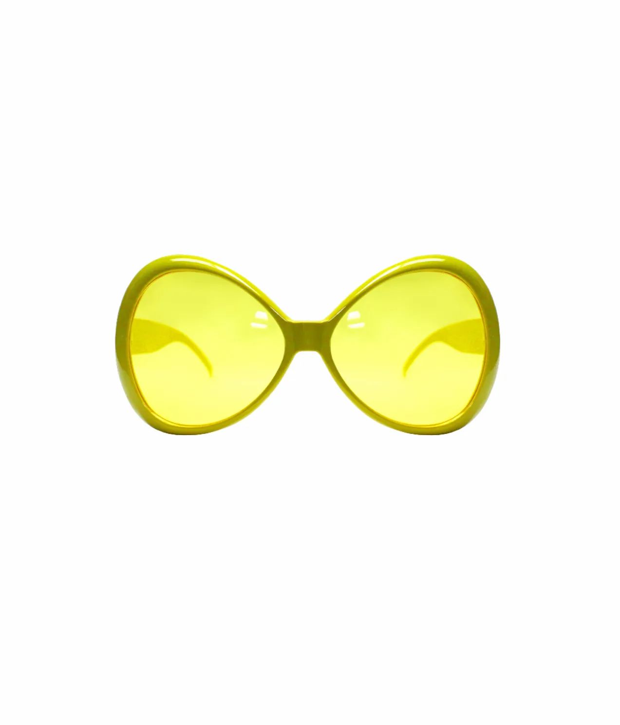 Large Yellow Bow Shape Party Glasses