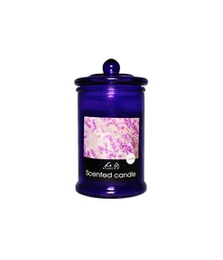 Lavander Scented Candle In Glass Jar