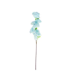 Light Blue Cherry Blossom Stem 96cm