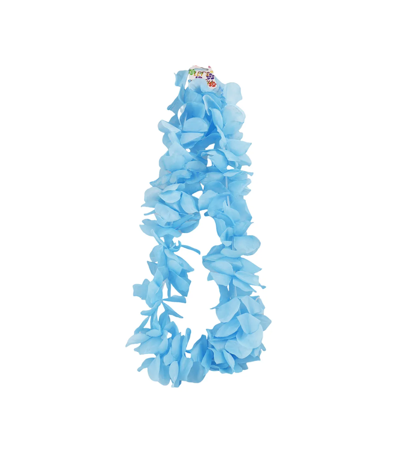 Light Blue Flower Lei