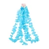 Light Blue Flower Lei 3pc