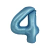 Light Blue Foil Matte Number 4