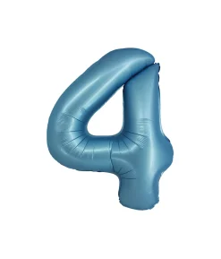 Light Blue Foil Matte Number 4