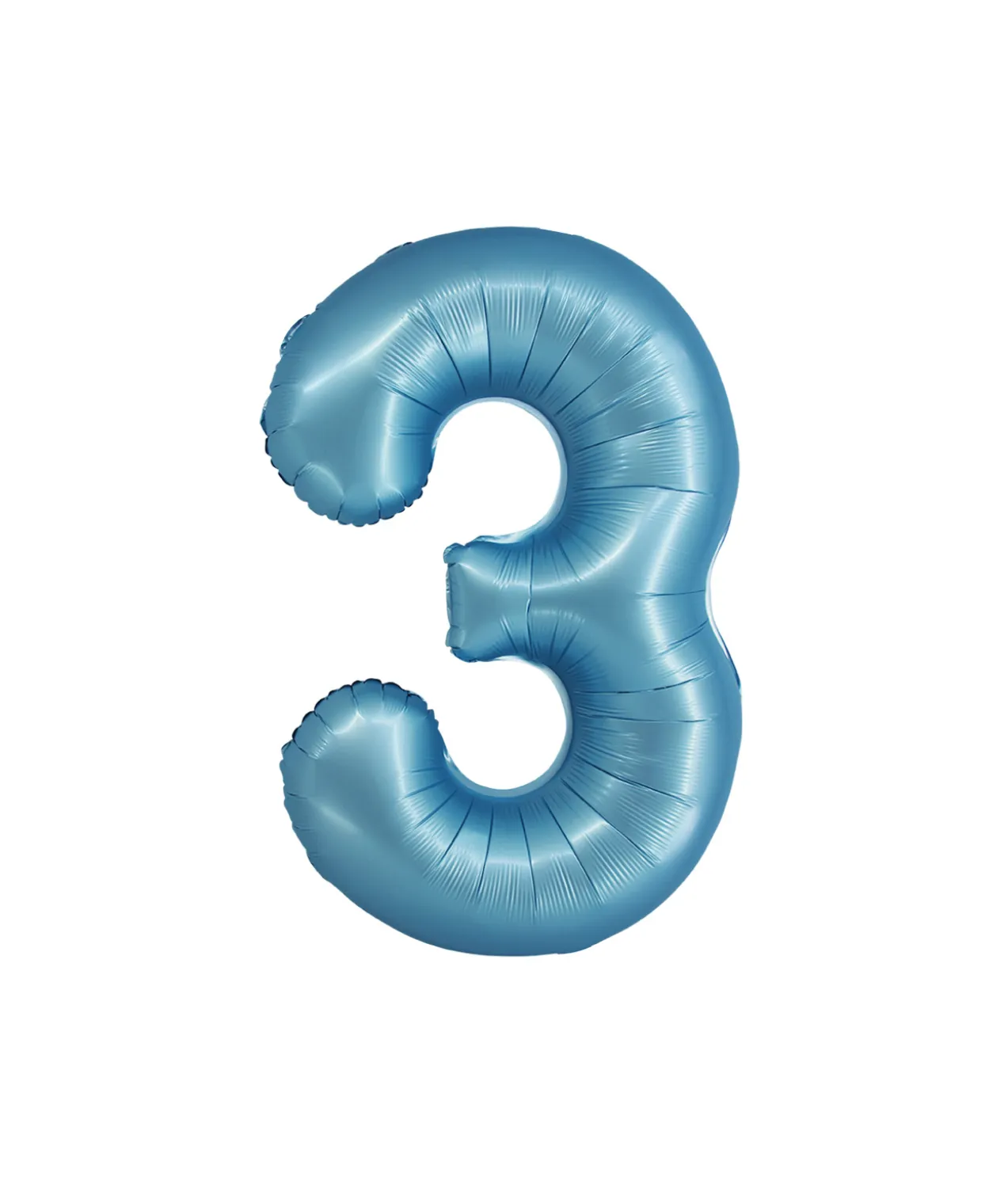 Light Blue Foil Matte Number 3