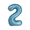 Light Blue Foil Matte Number 2