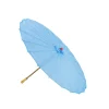 Light Blue Large Fabric Parasol 40cm