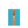 Light Blue Large Paper Bag 2pcs