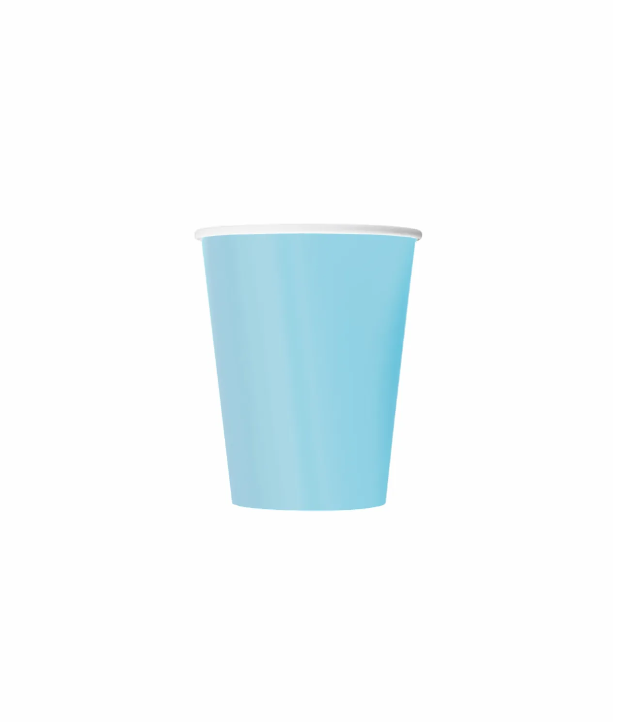 Light Blue Paper Cups 50x9oz