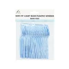 Light Blue PP Reusable Spoons 50pc 15cm