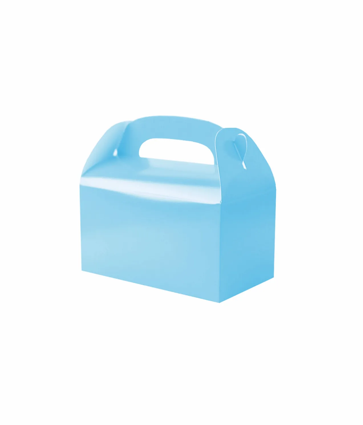 Light Blue Treat Box 6pc (Side Seal)