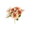 Light Brown Dahlia 9 Head 43cm