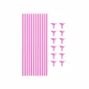Light Pink Balloon Stick 12pc