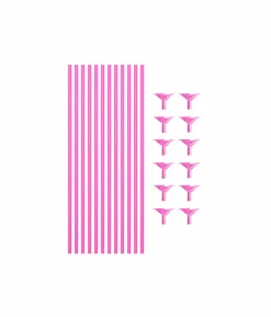 Light Pink Balloon Stick 12pc