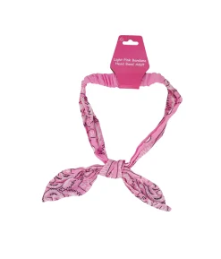 Light Pink Bandana Headband